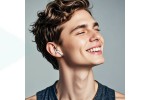 Наушники вакуумные беспроводные HOCO EW84 True wireless stereo headset (белый)