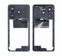 Средняя часть для Tecno Spark 10 Pro (KI7) (рамка задней крышки) черный