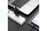 Сетевое зарядное устройство USB + кабель MicroUSB BOROFONE BA20A Sharp 2100mAh (черный)