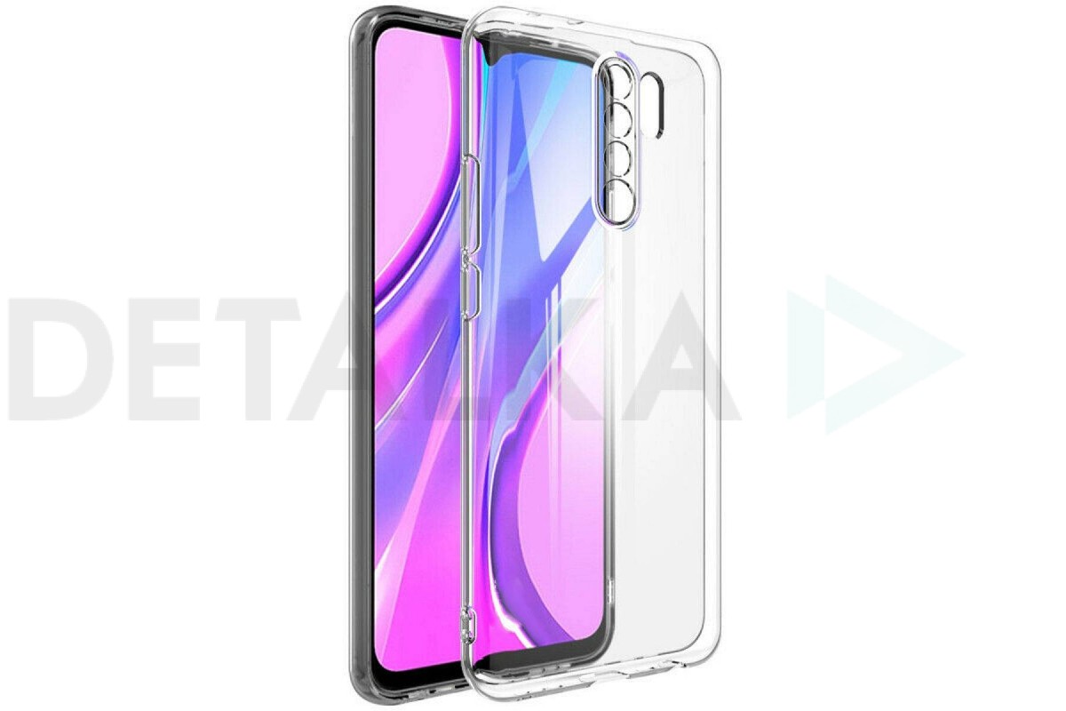 Чехол для Xiaomi Redmi 9 ультратонкий 0,3мм (прозрачный) в Детальке купить,