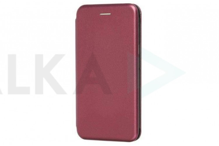 Чехол-книжка Samsung Galaxy A11/M11  боковой  (бордовый)