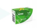 Аккумулятор Ni-MH Mirex HR03 / AAA 600mAh 1,2V цена за 2 шт (2/20/100), блистер (23702-HR03-06-E2)