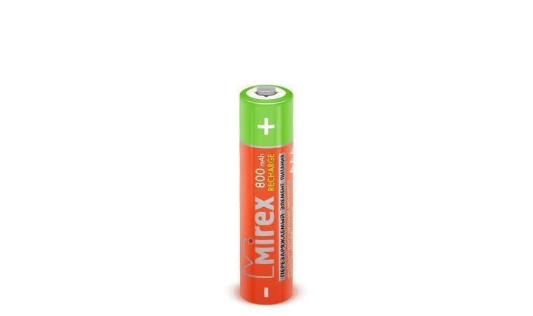 Аккумулятор Ni-MH Mirex HR03 / AAA 800mAh 1,2V цена за 4 шт (4/40/200), блистер (23702-HR03-08-E4) Аккумулятор Ni-MH Mirex HR03 / AAA 800mAh 1,2V цена за 4 шт (4/40/200), блистер (23702-HR03-08-E4)
