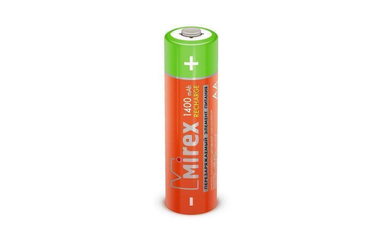 Аккумулятор Ni-MH Mirex HR6 / AA 1400mAh 1,2V цена за 4 шт (4/40/200), блистер (23702-HR6-14-E4) Аккумулятор Ni-MH Mirex HR6 / AA 1400mAh 1,2V цена за 4 шт (4/40/200), блистер (23702-HR6-14-E4)