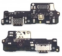 Шлейф для Xiaomi Redmi 10C с разъемом зарядки (плата)
