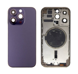 Корпус с кнопками для iPhone 14 Pro Оригинал (Deep Purple)