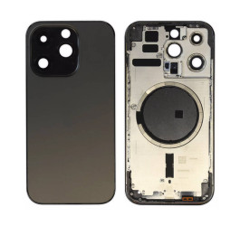 Корпус с кнопками для iPhone 14 Pro Оригинал (Space Black)