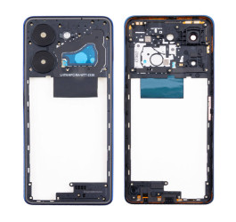 Средняя часть для Tecno Pova 5 (LH7n) (рамка задней крышки) синий