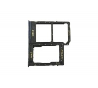 Держатель SIM для Samsung A315 (черный)