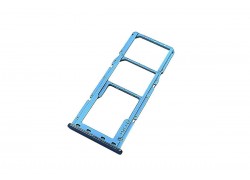 Держатель SIM для Samsung A515/ A715 (голубой)