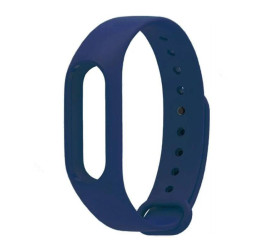 Ремешок силиконовый для XIAOMI MI Band 2 темно-синий