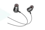 Наушники вакуумные проводные HOCO M87 String wired earphones with with microphone (черный)