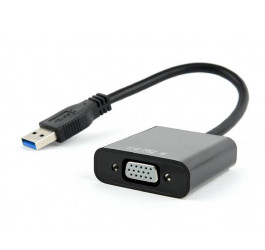 Конвертер переходник USB3.0 (папа) - VGA (мама) внешняя видеокарта