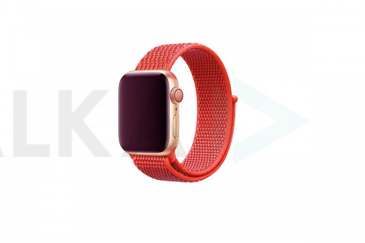 Нейлоновый ремешок EVA для Apple Watch 42/44 mm кумкват