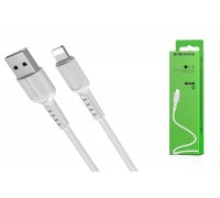 Кабель USB - Lightning BOROFONE BX16, 2,4A (белый) 1м