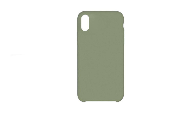 Чехол для iPhone ХR Silicone Case Soft Touch (авокадо) 48