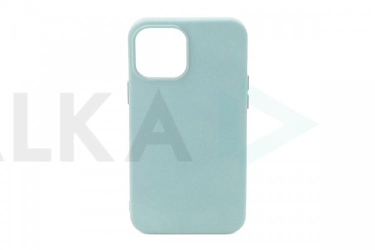 Чехол для iPhone 12 Pro Max (6.7) Soft Touch (мятный)