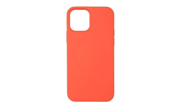 Чехол для iPhone 12 Pro Max (6.7) Silicone Case Soft Touch (оранжевый)
