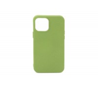 Чехол для iPhone 12 Pro Max (6.7) Silicone Case Soft Touch (салатовый)