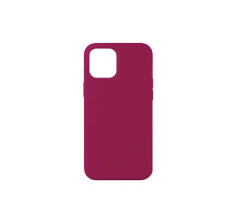 Чехол для iPhone 12 Pro Max (6.7) Silicone Case Soft Touch (темная фуксия)