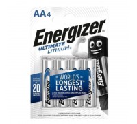 Батарейка алкалиновая Energizer FR6 AA /4BL Lithium (цена за блистер 4 шт)
