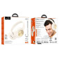 Наушники мониторные беспроводные HOCO W54 Young ANC BT headphones (цвет топленое молоко) с шумоподавлением