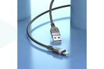 Кабель USB - USB Type-C HOCO X109 Energy silicone (черный) 3м силиконовый