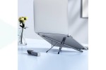 Подставка для планшета HOCO HD9 Action metal folding notebook holder (черный)