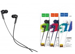 Наушники вакуумные проводные HOCO M72 Admire universal earphones (черный)