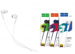 Наушники вакуумные проводные HOCO M72 Admire universal earphones (белый)