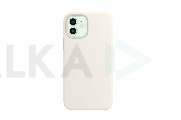 Чехол для iPhone 12 mini (5.4) Soft Touch MagSafe (белый) 9