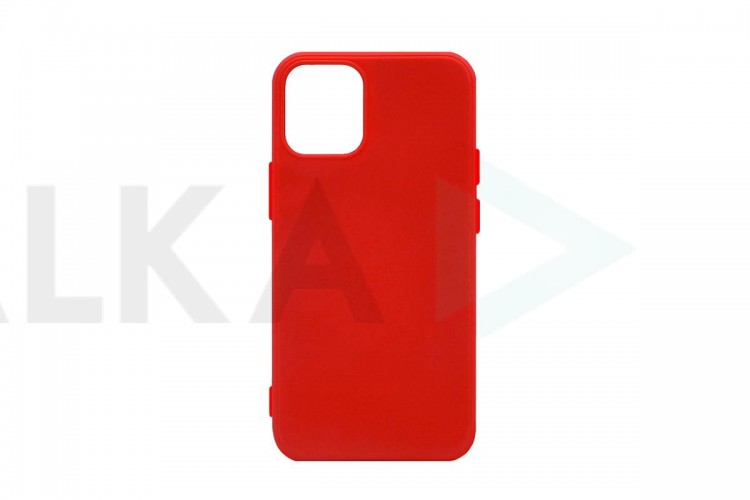 Чехол для iPhone 12 mini (5.4) Soft Touch MagSafe (ярко-красный) 14