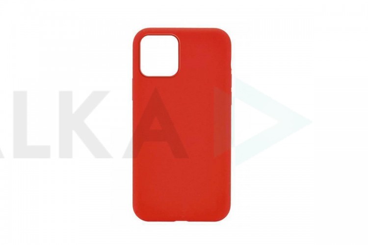Чехол для iPhone 12 Pro Max (6.7) Soft Touch MagSafe (ярко-красный)