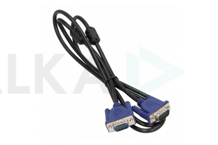 Кабель VGA - VGA (папа - папа) 1,8 м