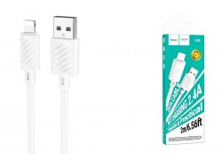 Кабель USB - Lightning HOCO X88 2,4A (белый) 2м