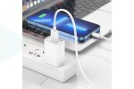 Кабель USB - Lightning HOCO X88 2,4A (белый) 2м
