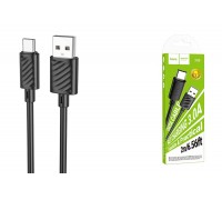 Кабель USB - USB Type-C HOCO X88 (черный) 2м