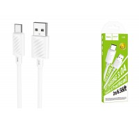 Кабель USB - USB Type-C HOCO X88 (белый) 2м