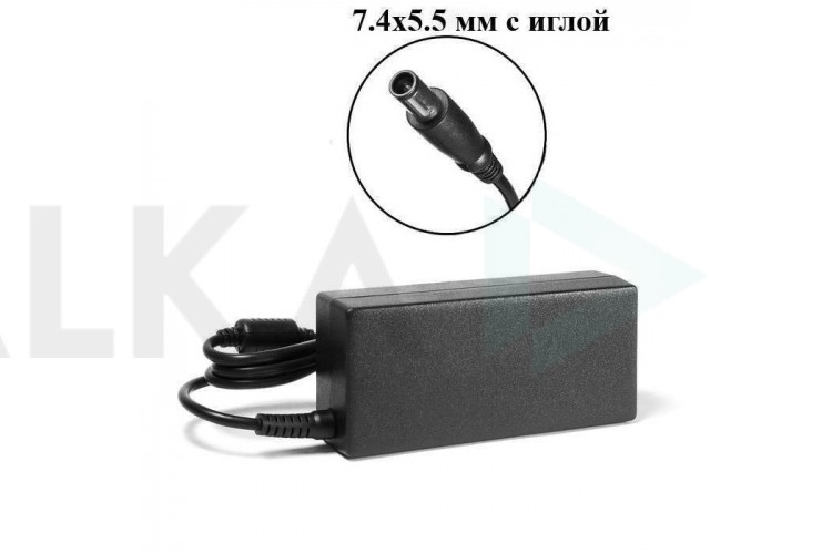 Блок питания / зарядное устройство для ноутбука HP (18.5V, 3.5A, 7.4*5.0 с иглой) OEM