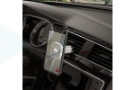 Держатель автомобильный для телефона BOROFONE BH44 Smart air outlet magnetic магнитный в решетку воздуховода серебристо-че
