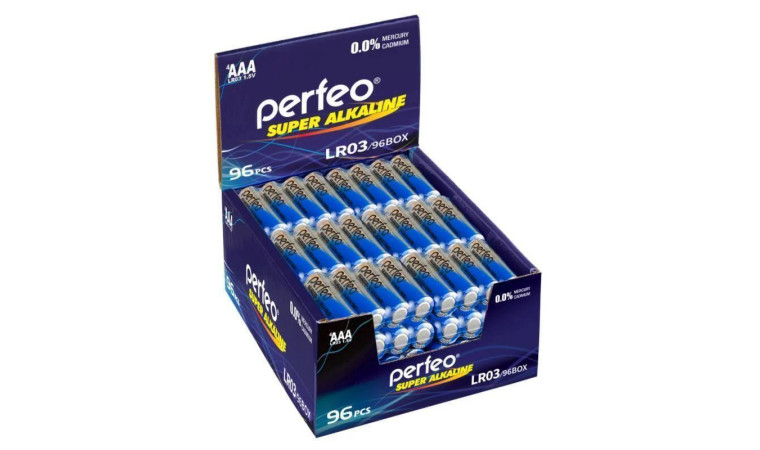 Батарейка алкалиновая Perfeo LR03 AAA/96BOX Super Alkaline цена за 96 шт Батарейка алкалиновая Perfeo LR03 AAA/96BOX Super Alkaline цена за 96 шт