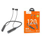Наушники вакуумные беспроводные HOCO ES62 Pretty neck-hang earphones headset Bluetooth (черный)