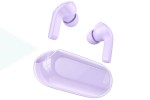 Наушники вакуумные беспроводные HOCO EW39 Bright true wireless ENC BT stereo headset Bluetooth (фиолетовый)