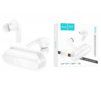 Наушники вакуумные беспроводные HOCO EW39 Bright true wireless ENC BT stereo headset Bluetooth (белый) 