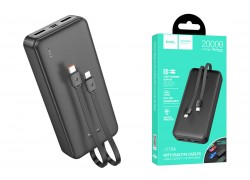 Универсальный дополнительный аккумулятор Power Bank HOCO J118A (20000 mAh) (черный)