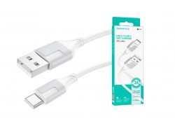Кабель USB - USB Type-C BOROFONE BX101, (белый) 1м