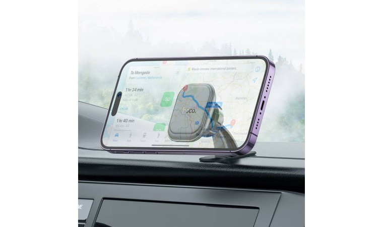 Держатель автомобильный для телефона HOCO H30 Brilliant magnetic car holder(center console) цвет черный Держатель автомобильный для телефона HOCO H30 Brilliant magnetic car holder(center console) цвет черный