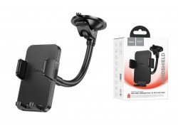 Держатель автомобильный для телефона HOCO H38 Cheetah car holder(windshield) цвет черный