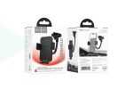 Держатель автомобильный для телефона HOCO H38 Cheetah car holder(windshield) цвет черный