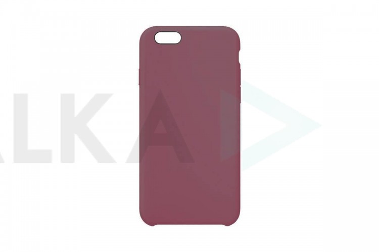 Чехол для iPhone 6 Plus/6S Plus Silicone Case Soft Touch (красная роза) 36